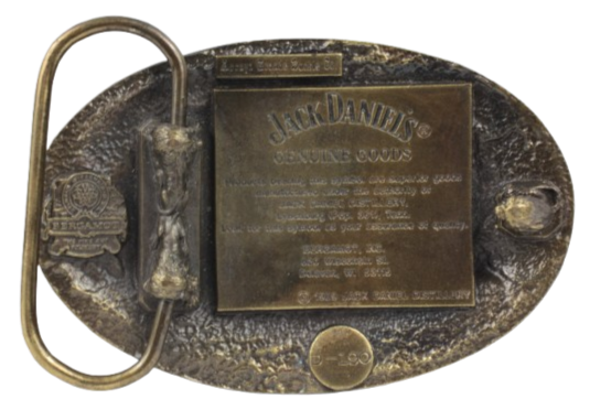 Jack Daniels Old No 7 Tennessee Brass Belt Buckle – Buckle My Belt