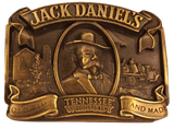 Jack Daniels Old Time Bronze Plated Belt Buckle