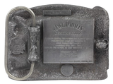 Jack Daniels Old Time Tennessee Whiskey Handmade Belt Buckle Back