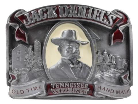 Jack Daniels Old Time Tennessee Whiskey Handmade Belt Buckle