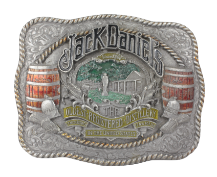 Jack Daniels Oldest Registered Distillery Barrels Belt Buckle – Buckle ...