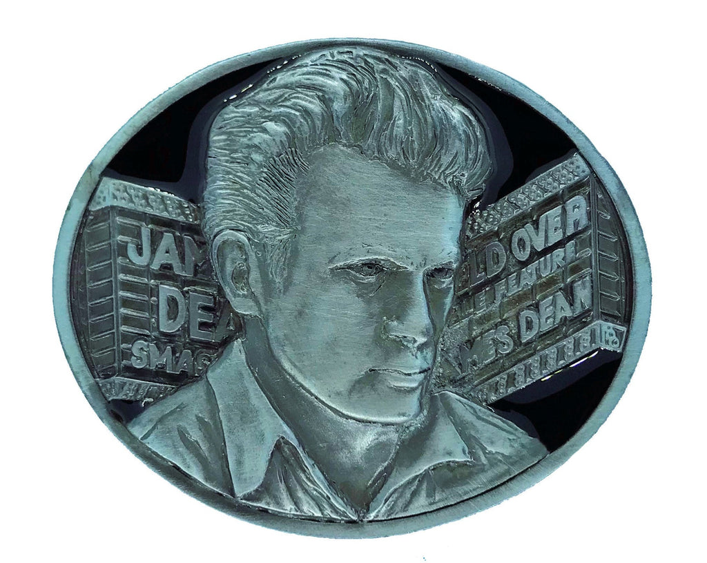 James Dean Marquee Black Belt Buckle