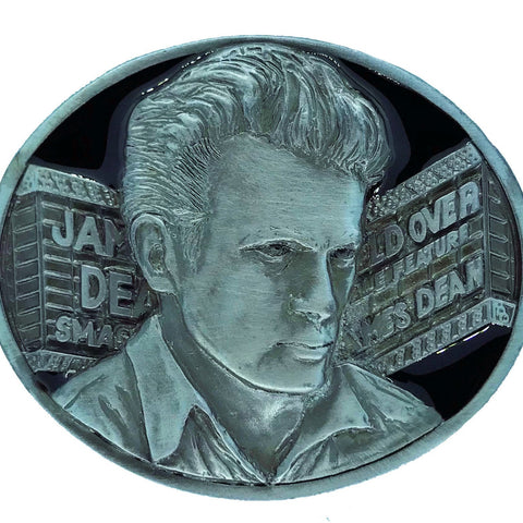 James Dean Marquee Black Belt Buckle