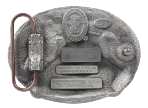 Korky the Cat Belt Buckle