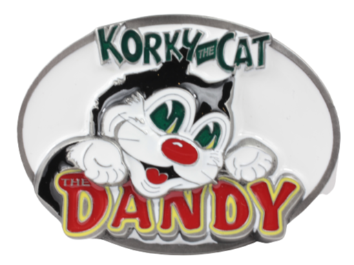 Korky the Cat Belt Buckle