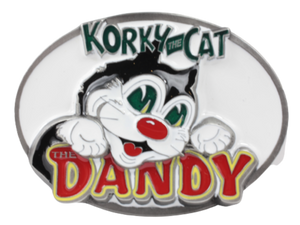 Korky the Cat Belt Buckle