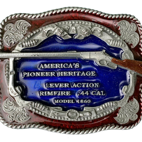 Lever Action 44 Gun Belt Buckle