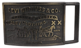 Levi Strauss & Co Made in the USA Belt Buckle