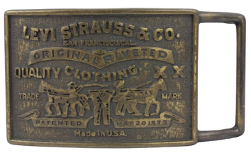 Levi Strauss & Co Original Riveted Belt Buckle