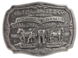 Levi Strauss & Co Since 1850 Quality Clothing Belt Buckle