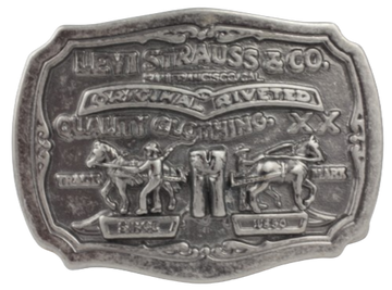 Levi Strauss & Co Since 1850 Quality Clothing Belt Buckle