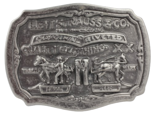 Levi Strauss & Co Since 1850 Quality Clothing Belt Buckle