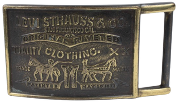 Levi Strauss & Co San Francisco Cal Belt Buckle