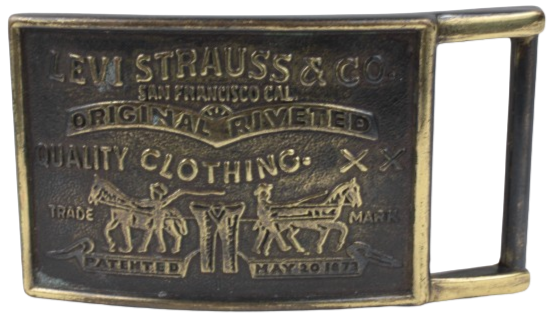 Levi Strauss & Co San Francisco Cal Belt Buckle