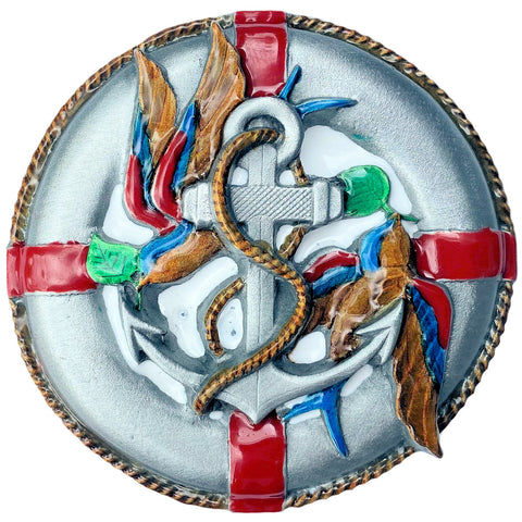 Lifebelt and Anchor Belt Buckle