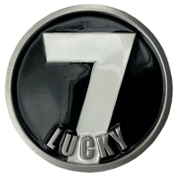 Lucky No 7 Belt Buckle