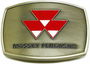 Massey Ferguson Polished Belt Buckle
