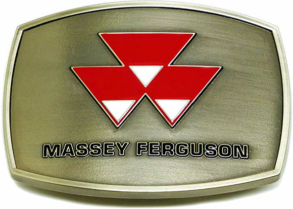 Massey Ferguson Polished Belt Buckle