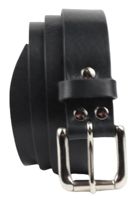 Men's Black Trouser Belt