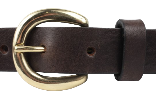 Men's Dark Brown Trouser Belt