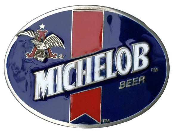 Michelob Blue Belt Buckle
