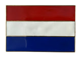 Netherlands Flag Belt Buckle