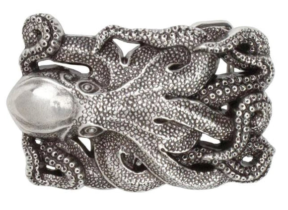 Octopus Trophy Belt Buckle