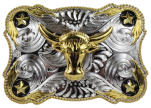 Oversized Bull Rider Belt Buckle