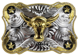Oversized Bull Rider Belt Buckle