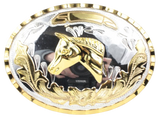 Oversized Horse Head Belt Buckle