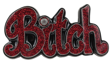 Red Bitch Belt Buckle