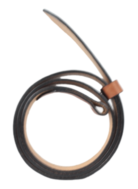 Replacement Dark Tan Belt Leather Strap Chicago Screws