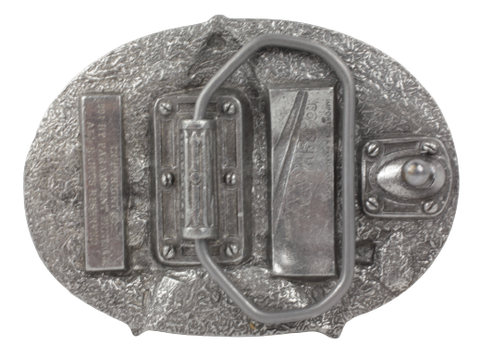 Star Trek 25th Anniversary Official Memorabilia Limited Edition Belt Buckle Back