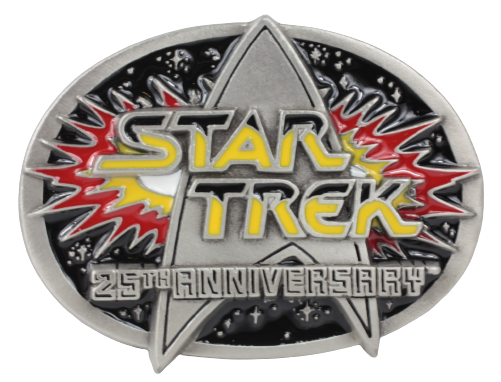 Star Trek 25th Anniversary Official Memorabilia Limited Edition Belt Buckle