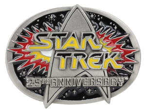 Star Trek 25th Anniversary Official Memorabilia Limited Edition Belt Buckle