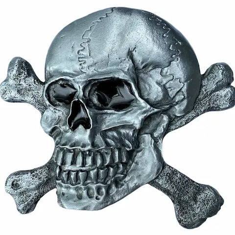 Totenkopf Skull Belt Buckle