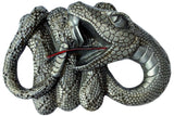 Twisting Snake Belt Buckle