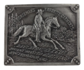 Vintage Levi Strauss The Horseman Favourite Garments Belt Buckle