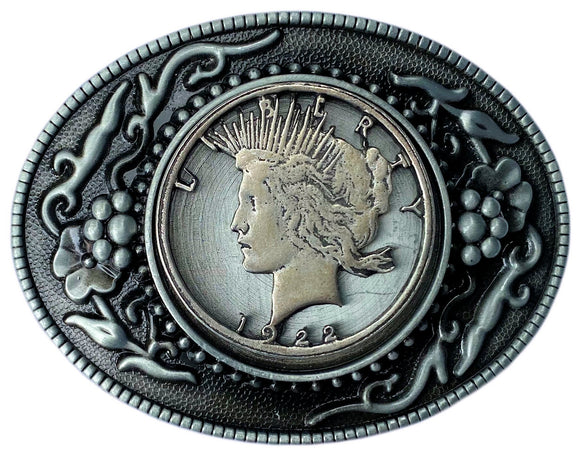 Western Liberty Dollar Belt Buckle