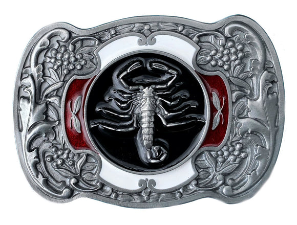 Western Scorpion Belt Buckle