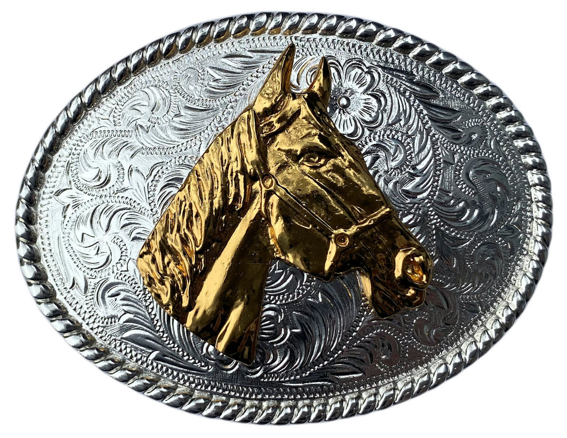 New Vintage Red Enamel Rodeo Horse Head Western Oval Belt Buckle Gurtelschnalle Boucle de ceinture New Vintage Red Enamel Rodeo Horse Head Western Oval Belt Buckle Gurtelschnalle Boucle de ceinture