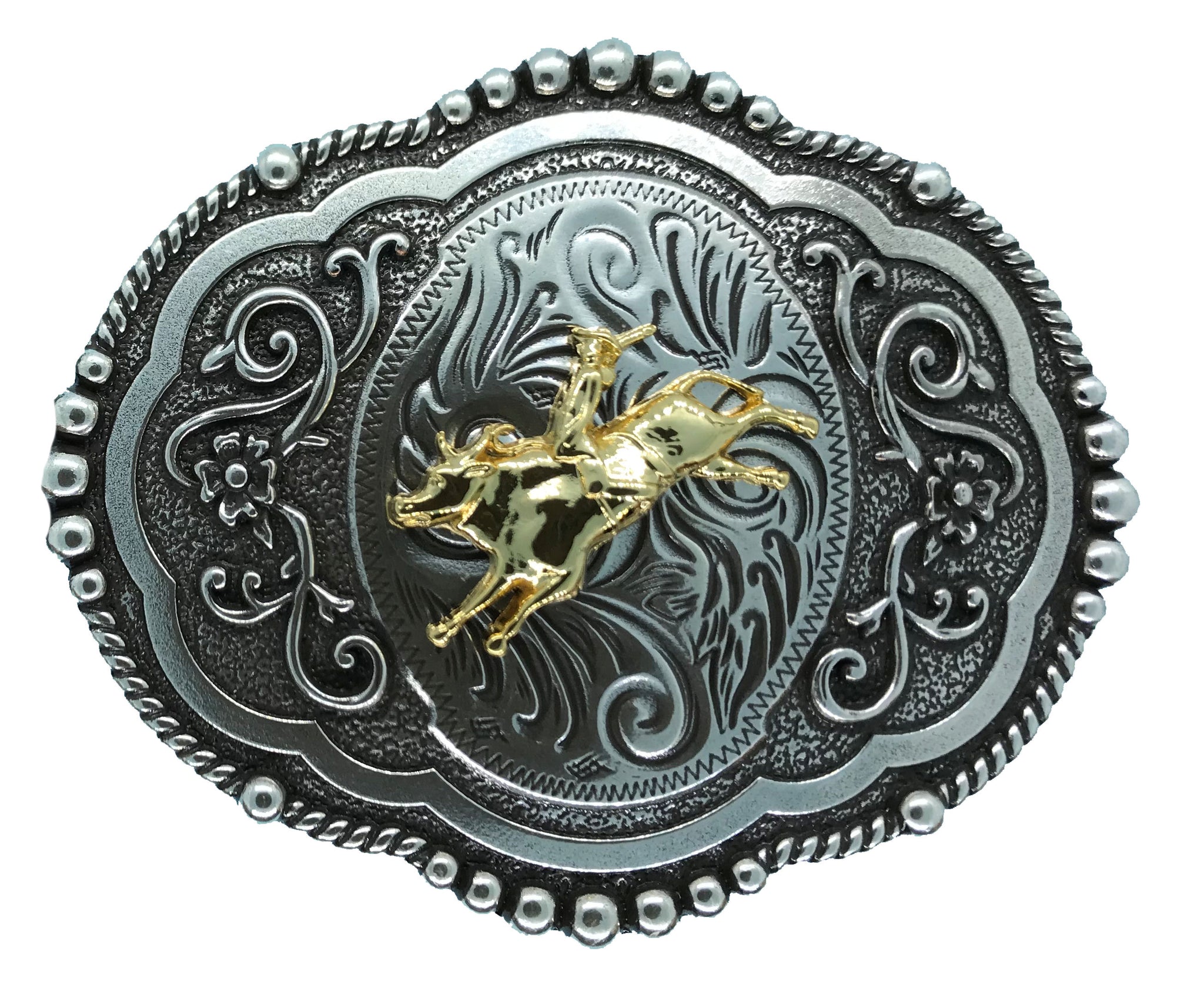 Wrangler Bull Rider Belt Buckle | Western Style Buckles – Buckle My Belt