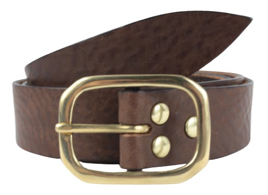 1.25 Dark Brown Leather w/buckle