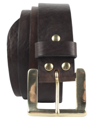 1.5 Dark Brown Trouser Belt