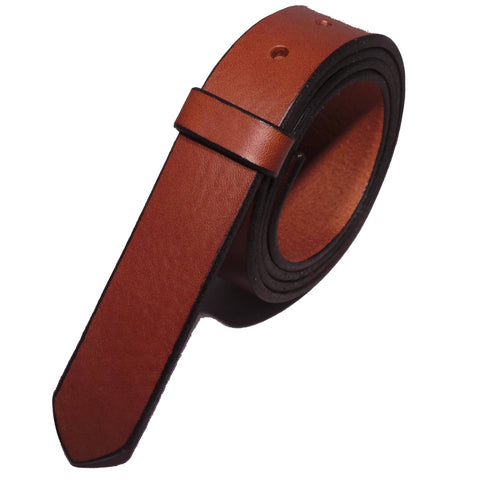 1 1/8" Wide Leather Strap for Clasp Buckle