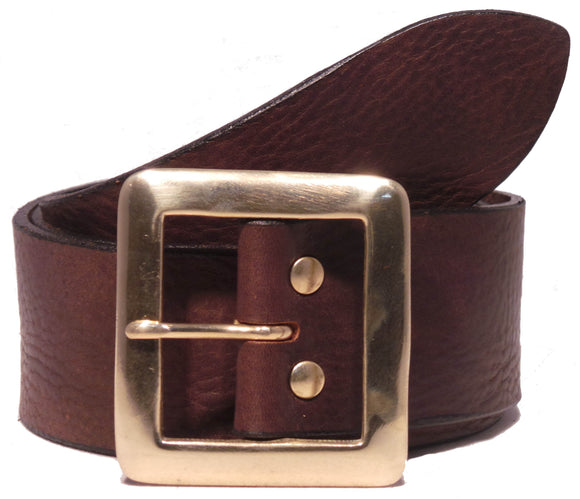 Blue 1.25 Inch (32mm) Buckleless Leather Belt Strap – Buckle My Belt