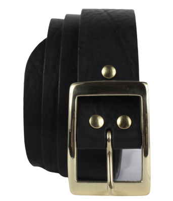 Black 1.5 Inch Wide Belt