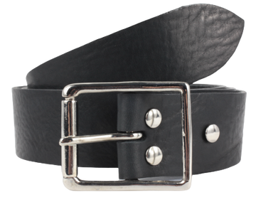 Black 1 1/2" Inch Jean Belt