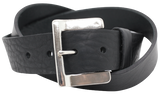 Black 38mm Leather Jean Belt