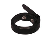 Black 1 Inch Belt Strap Blank